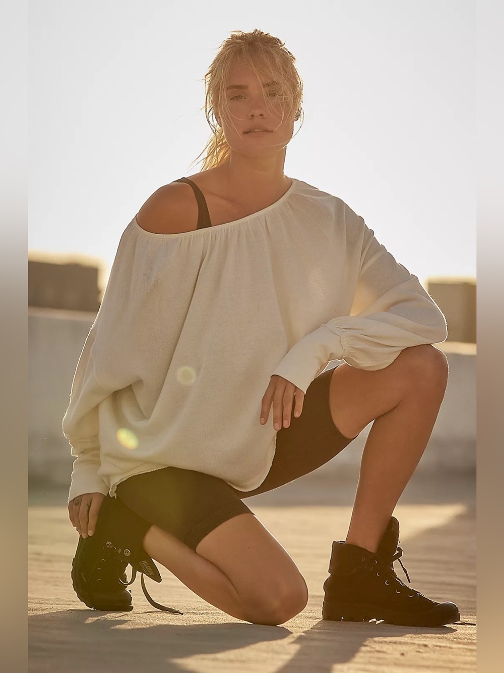 Free People Movement Rundown Oversized Tunic Long Sleeve